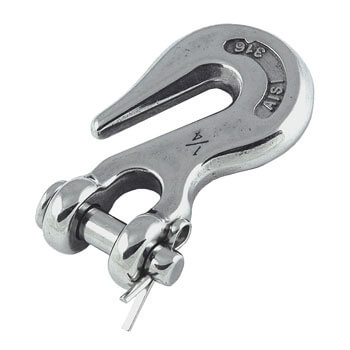 Chain Grab Hook - Pin - 316 Marine Grade